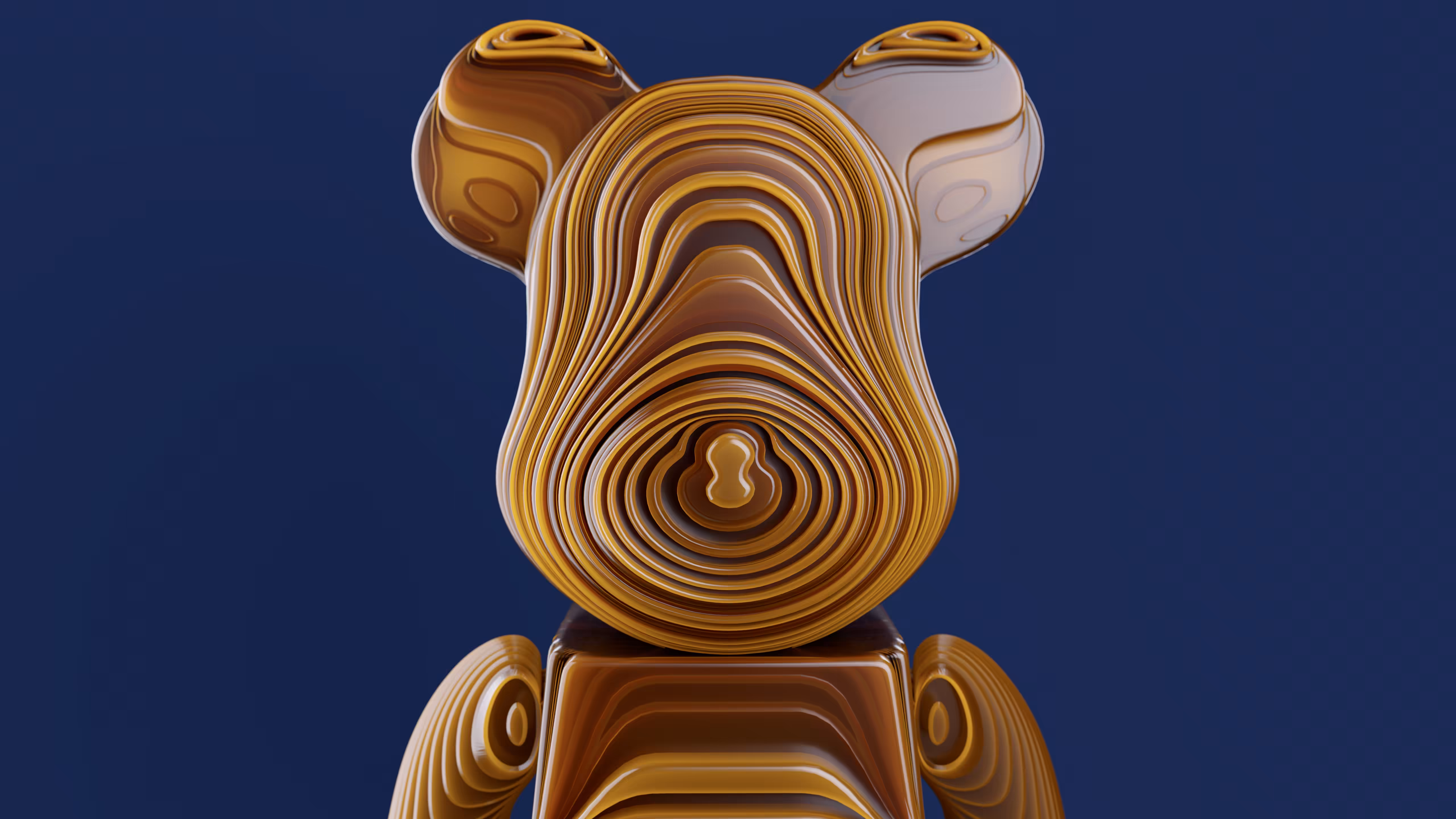 Series 3 - Wax on wax Be@rbrick