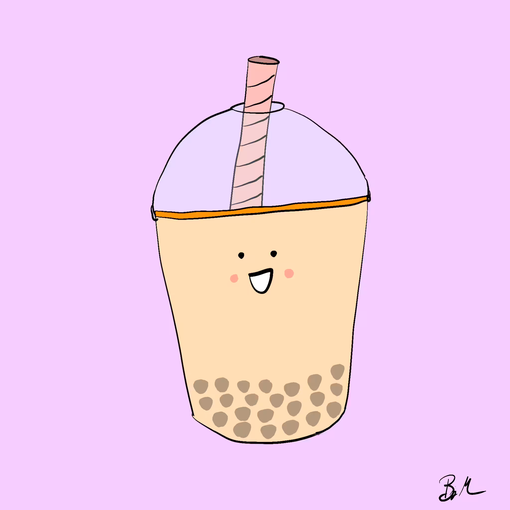 #45 Bubbles, the Beaming Boba Tea