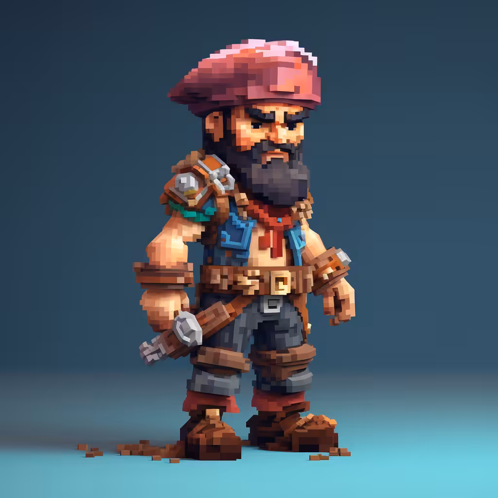 Tez Pixel Figure #146