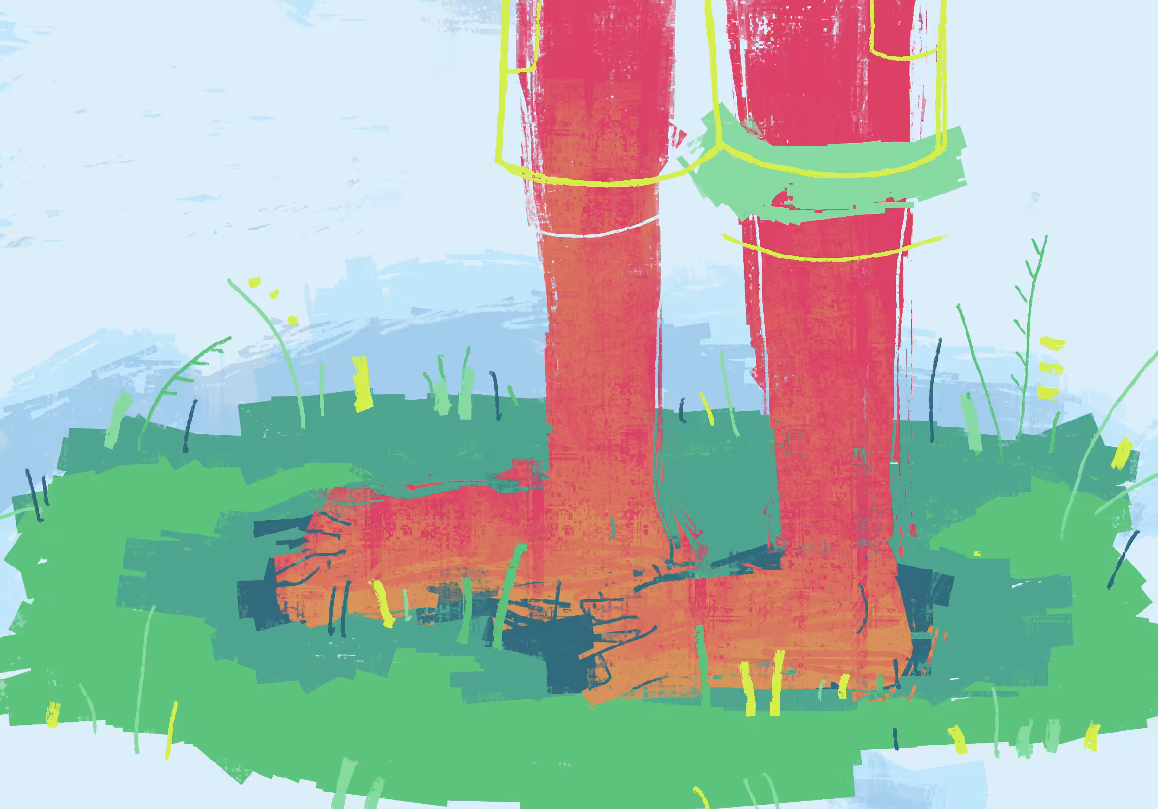 Warm feet