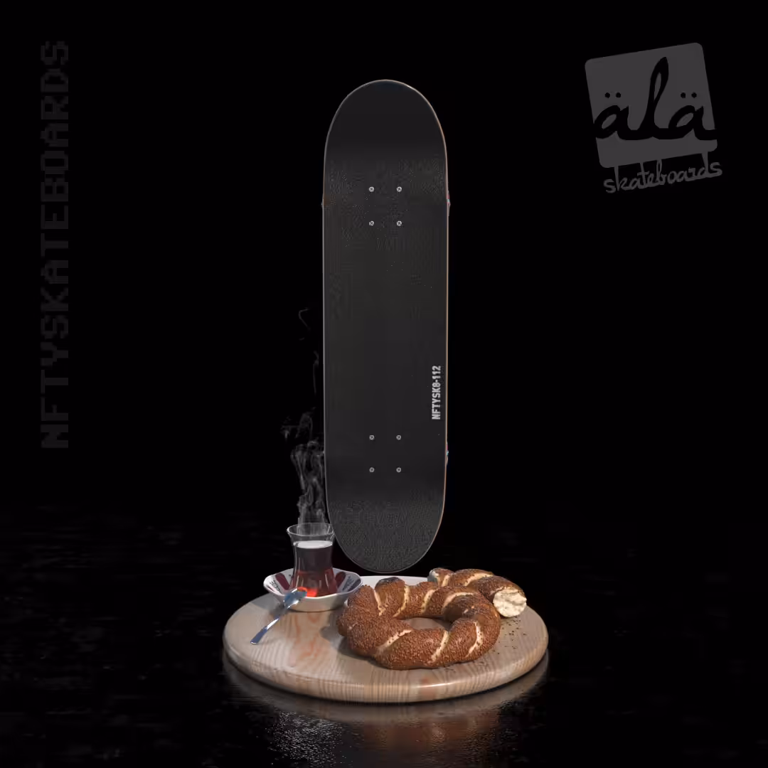nftyskateboards NFT#112 -alaskateboards "Bosphorus"