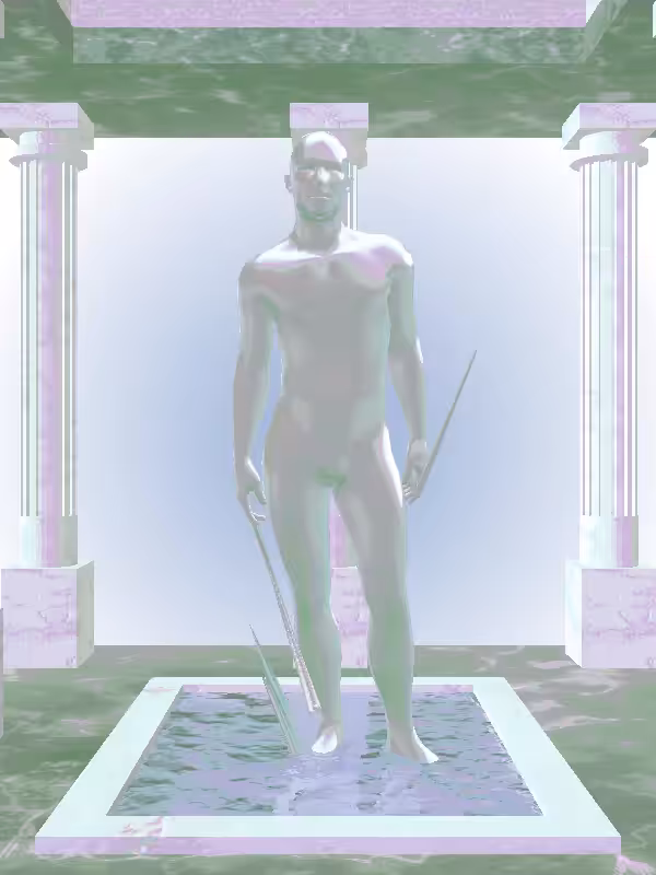 HeavenComputer: The Threatening Chronos Chrome Man #3710