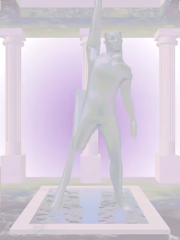 The Jazzy Blue Sky Man #1845