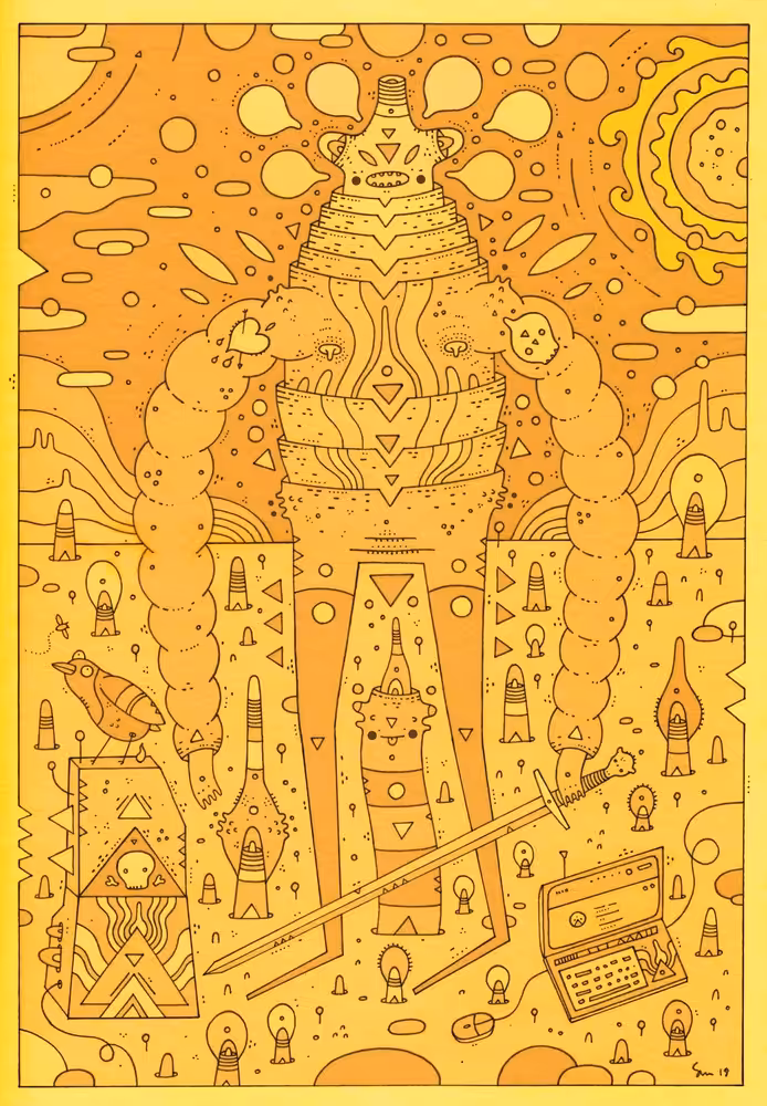 wanderer (orange planet)