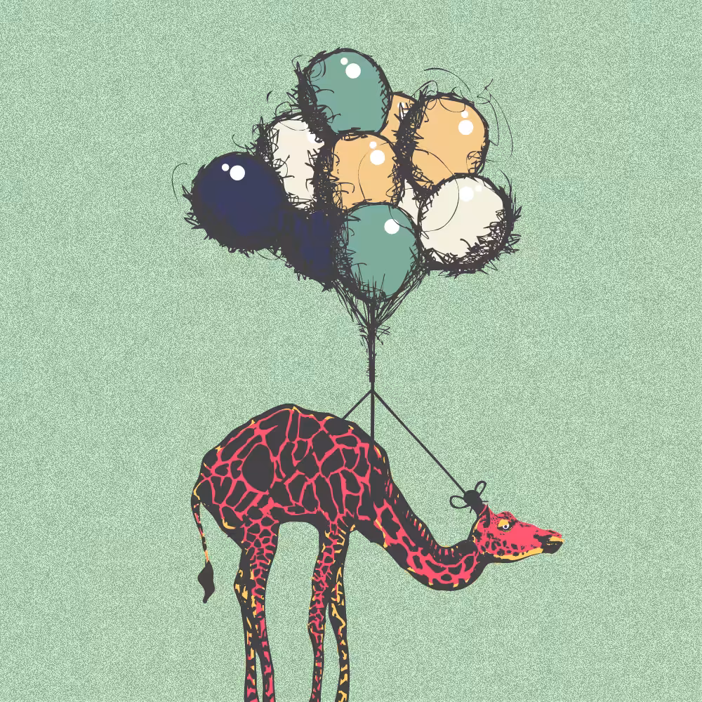 Flying Giraffe #4