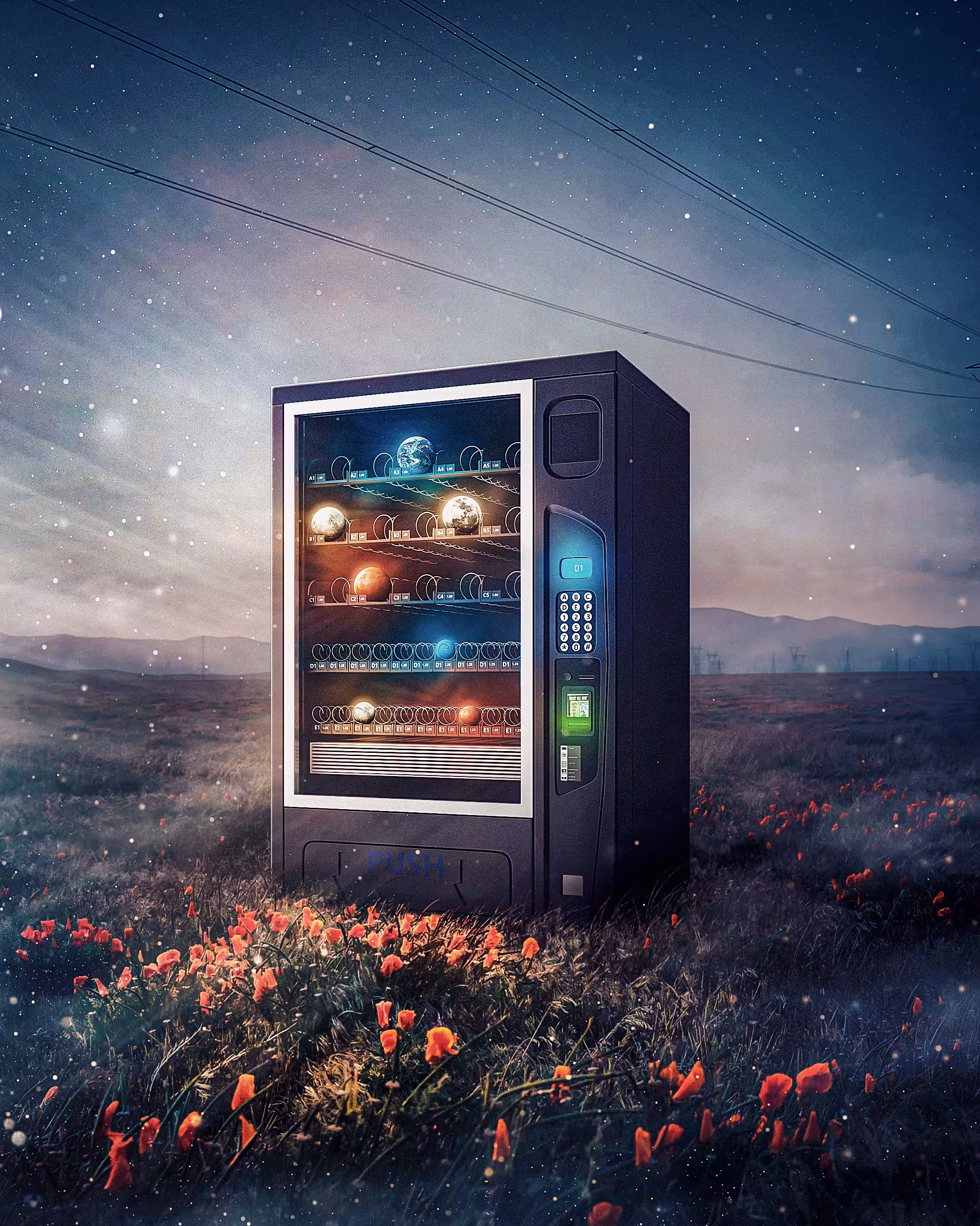 Galaxy snack