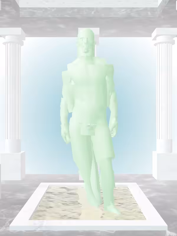 HeavenComputer: The Excited Normie Green Man #4807