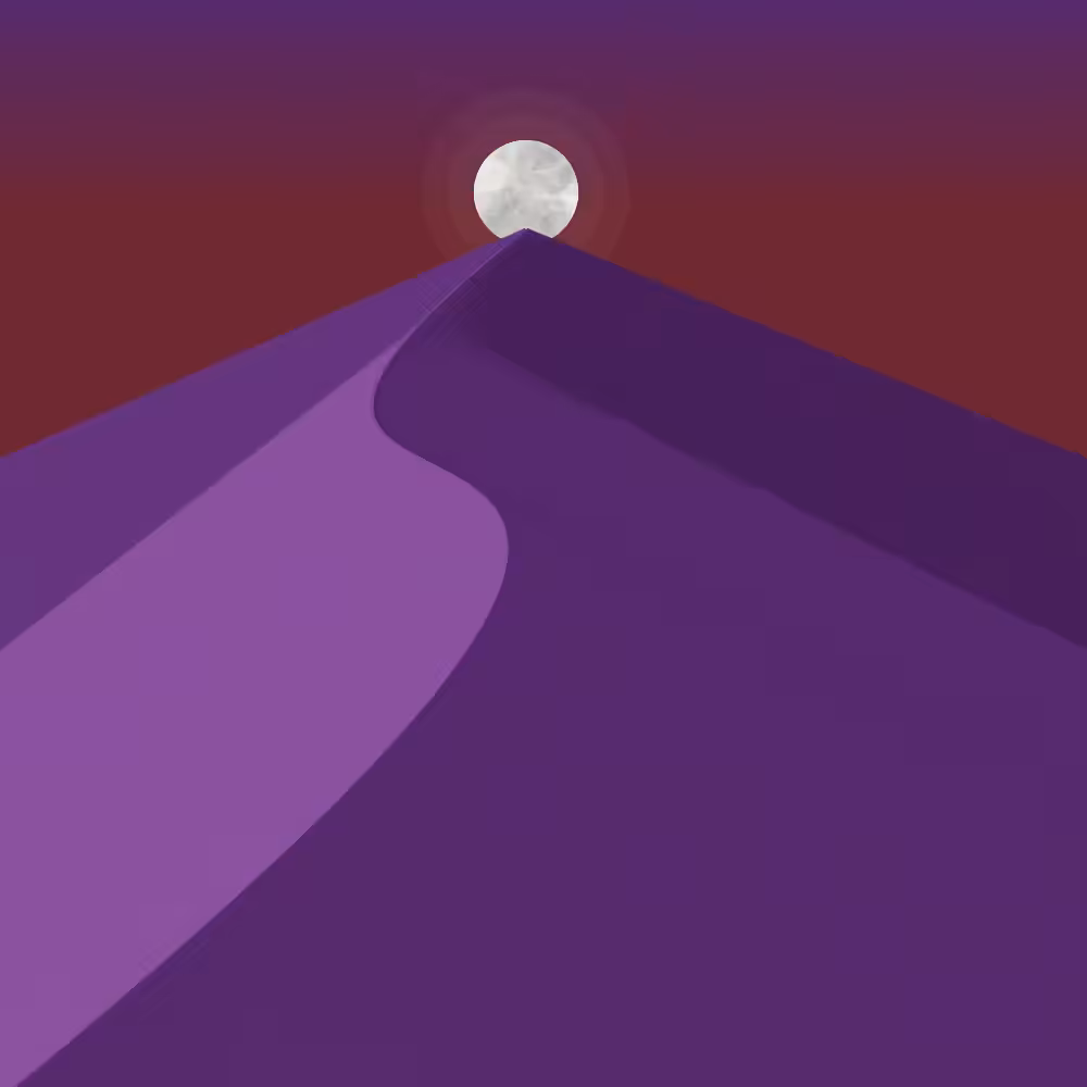 Dune & Moon #27