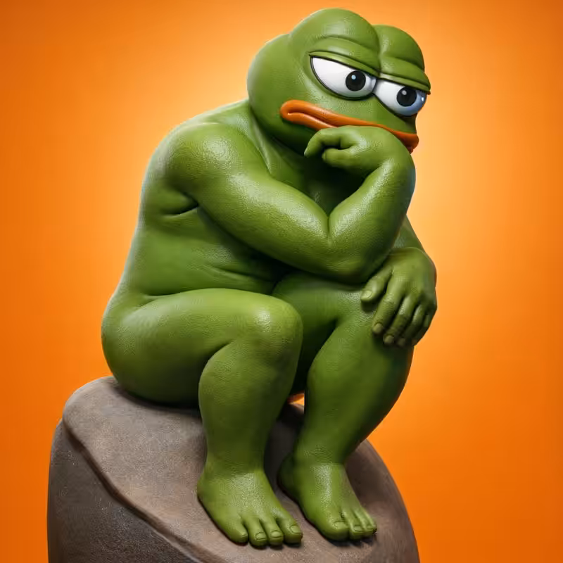 Pepe Statue