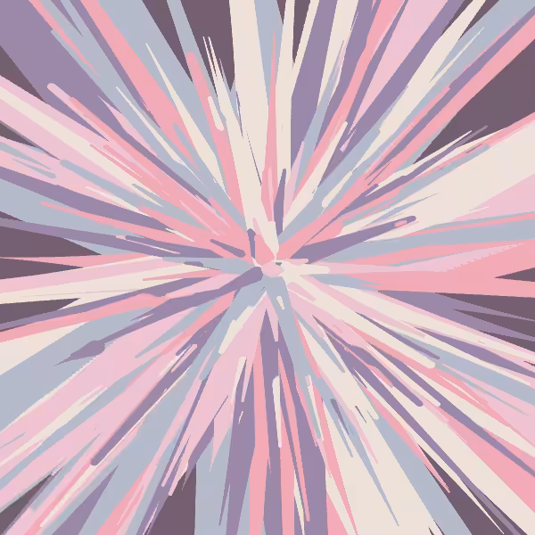drip flower painting #88