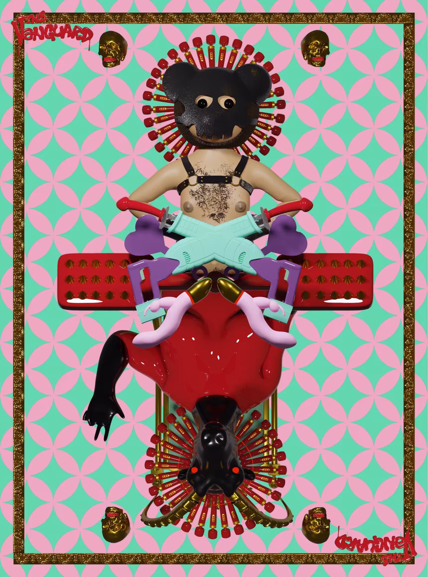Master Bear and Mistress Bapho V Card