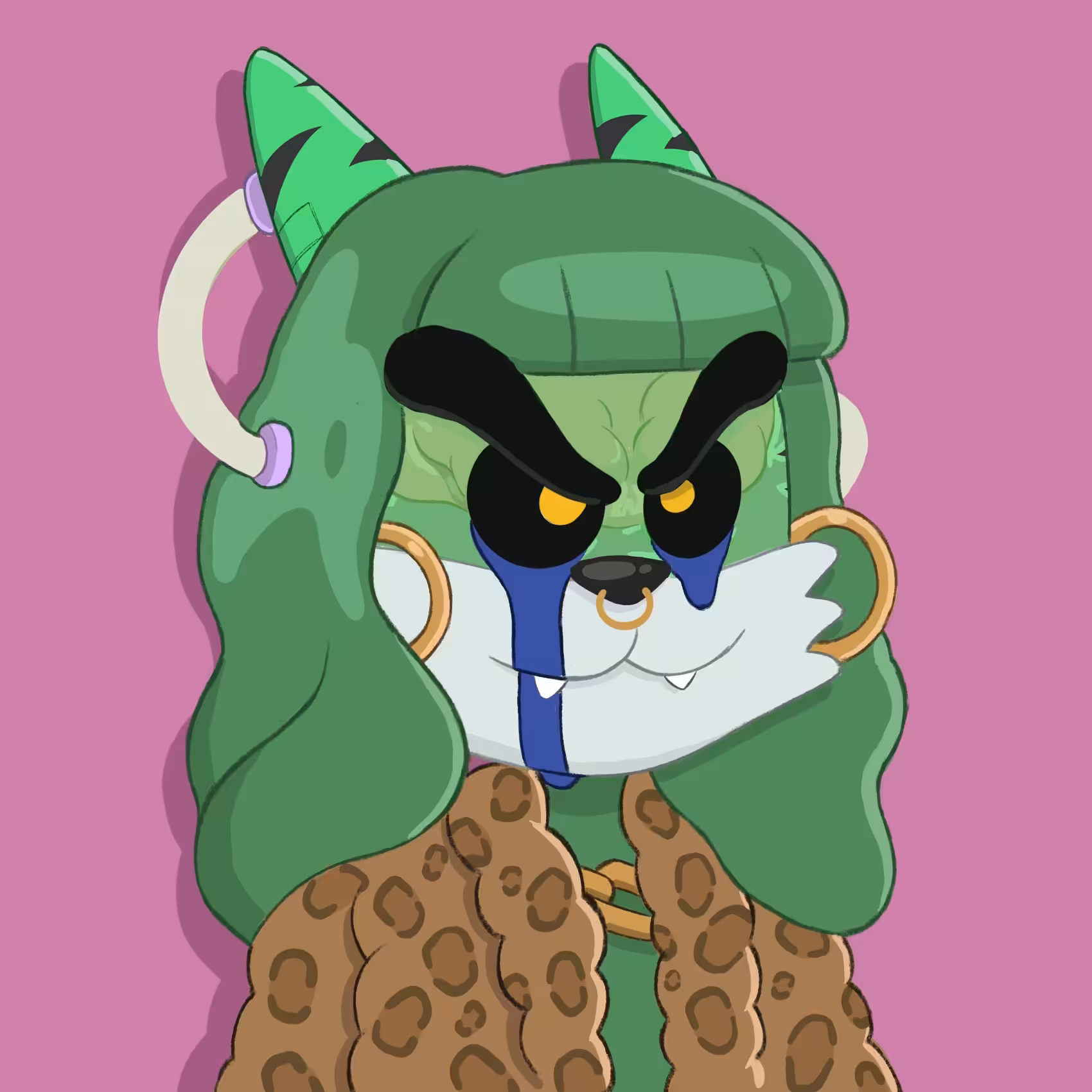 Cloned Cranium Cat Club Betty