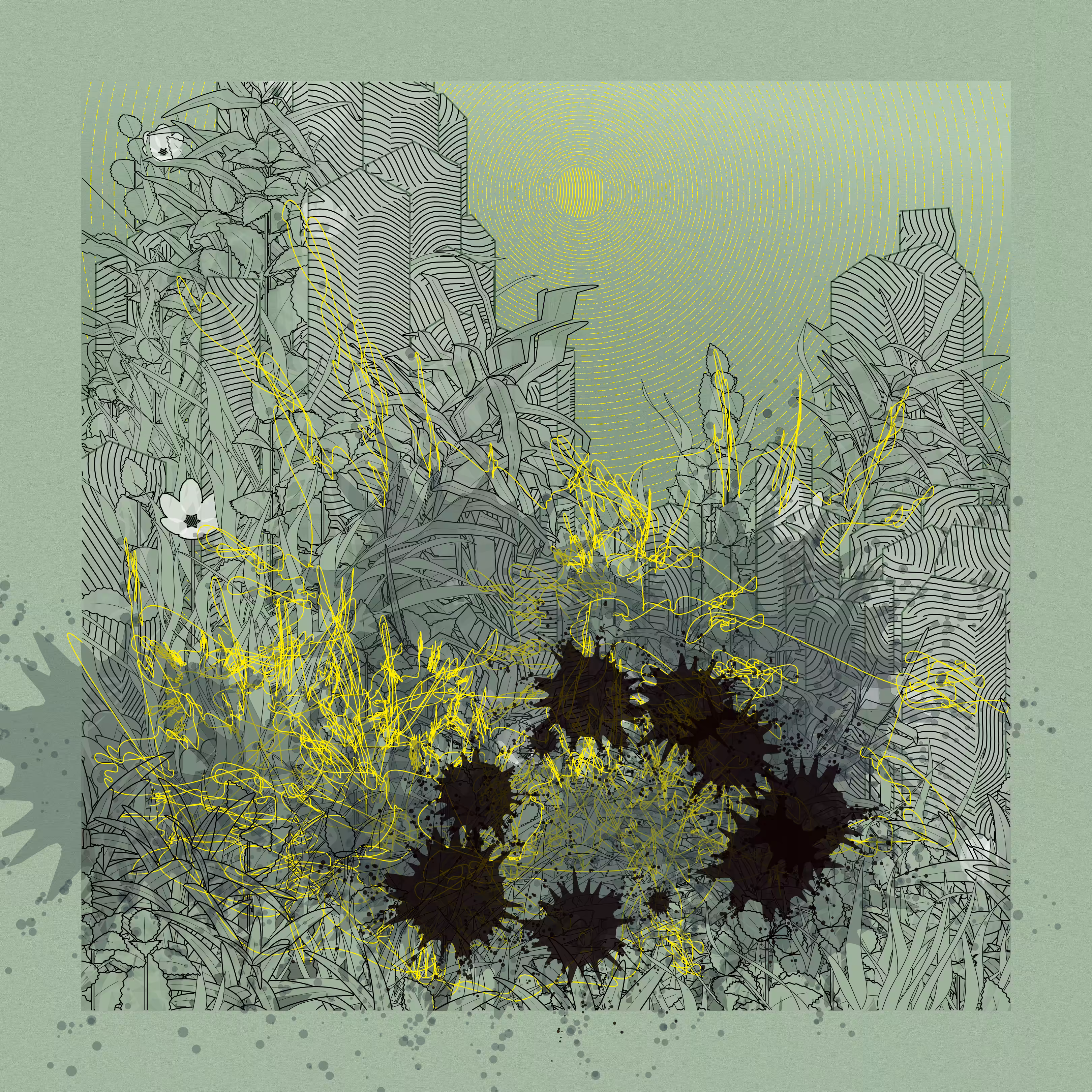 Landscape with Carbon Capture #2314