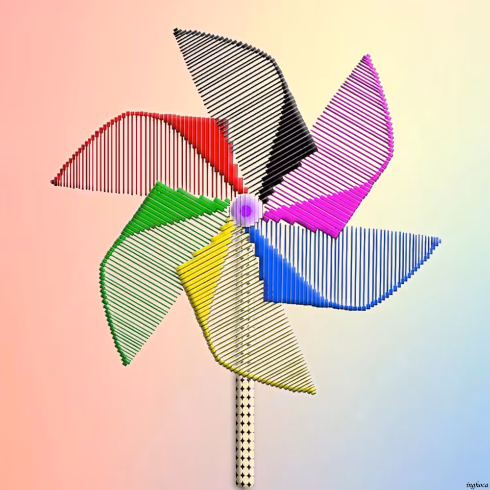 Pinwheel 84 candlestick   / Collab with  Yugan N silva @silvayugan1
