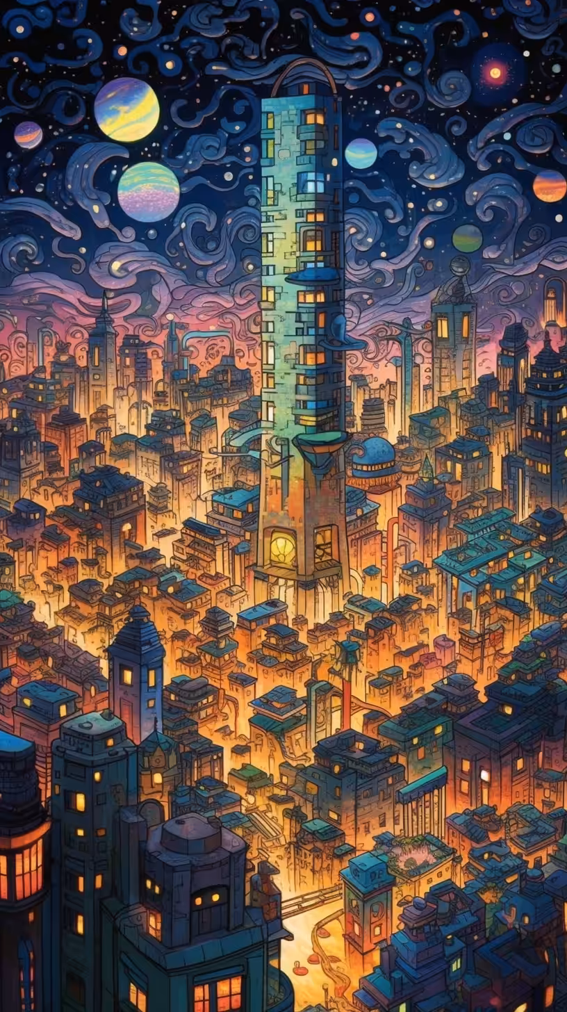 City at night