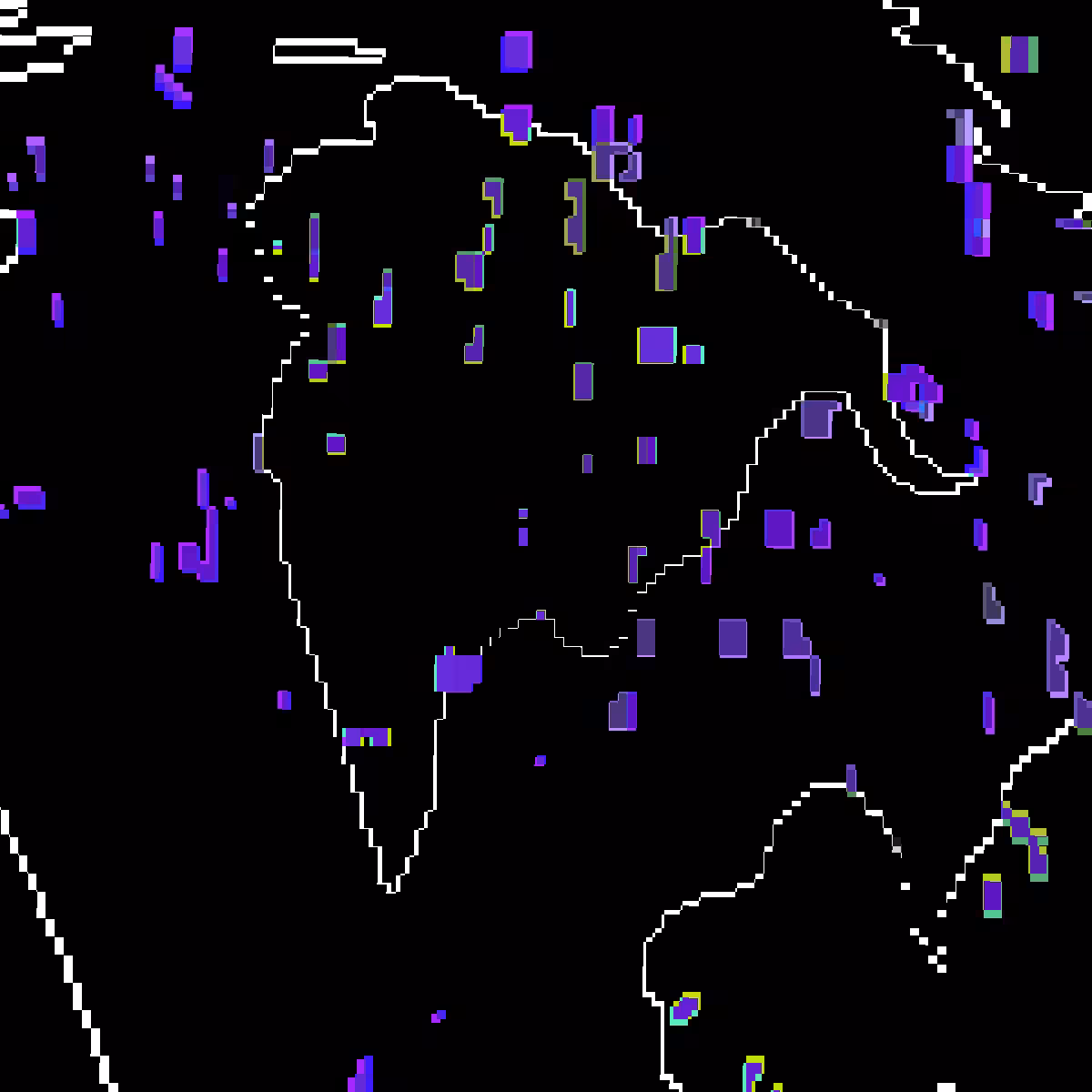 Pixel Topography #92