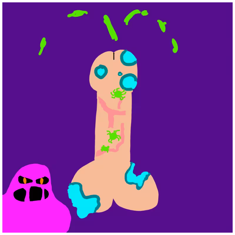 Decayed Dickgenerative Art #13