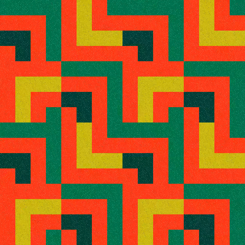Regular Tile painting #10