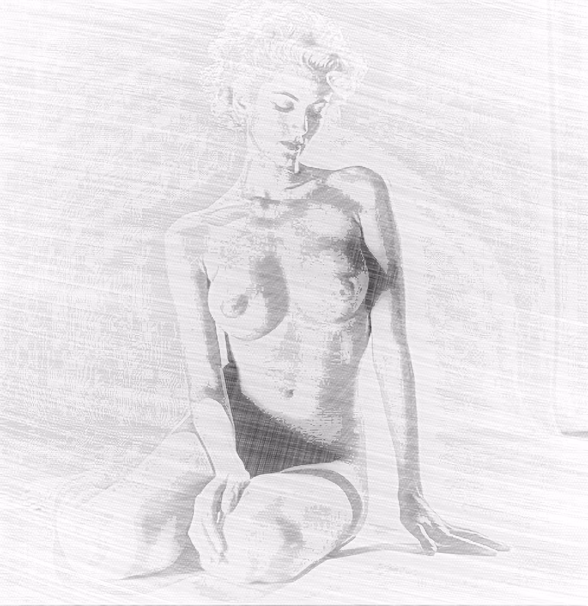Pencil Draw Nude Lover