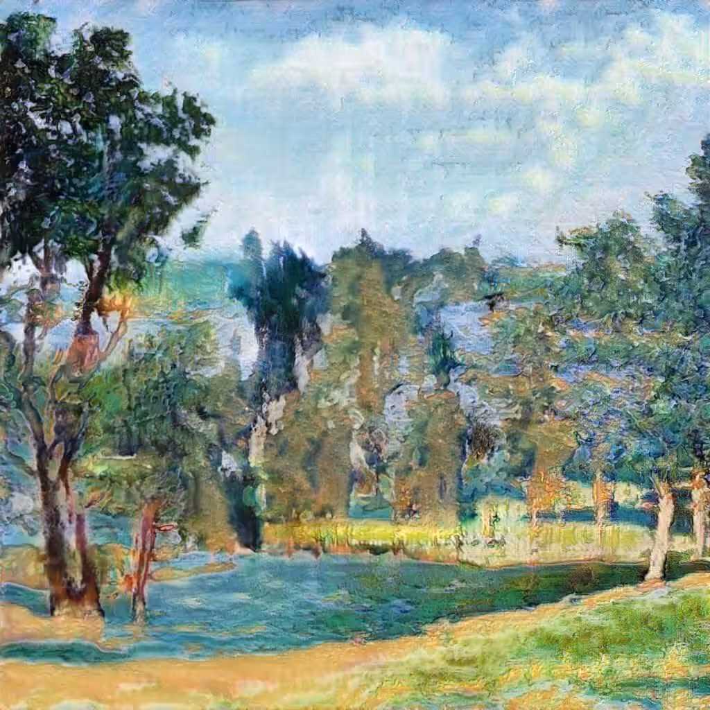 AI Generated Landscape Painting #7