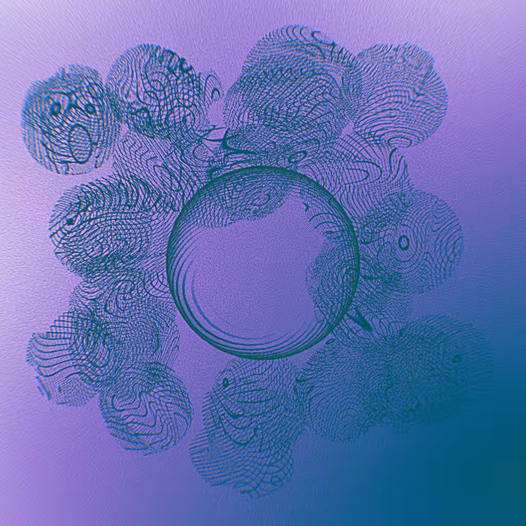 Moiré Meditation #7