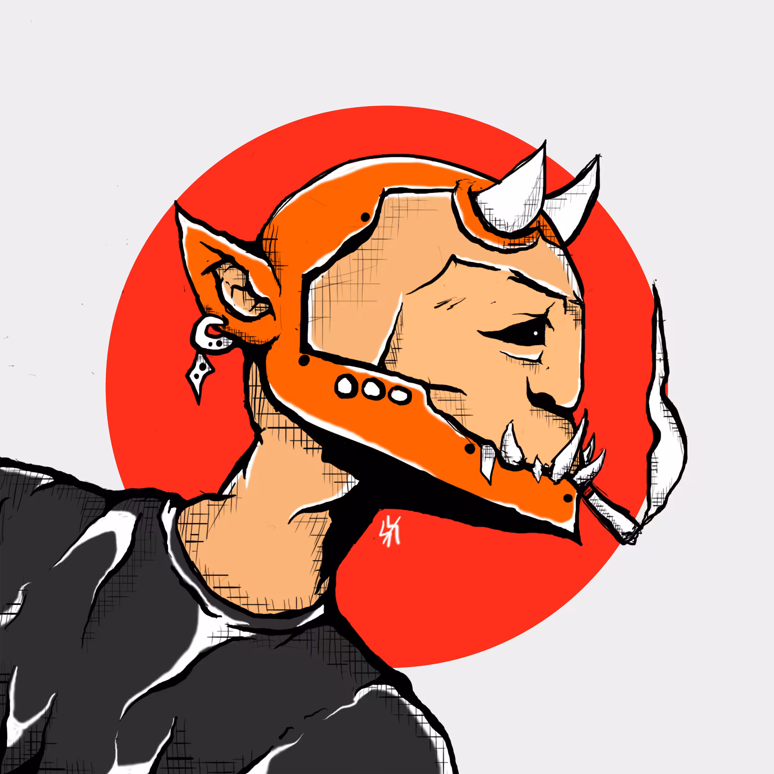 bald