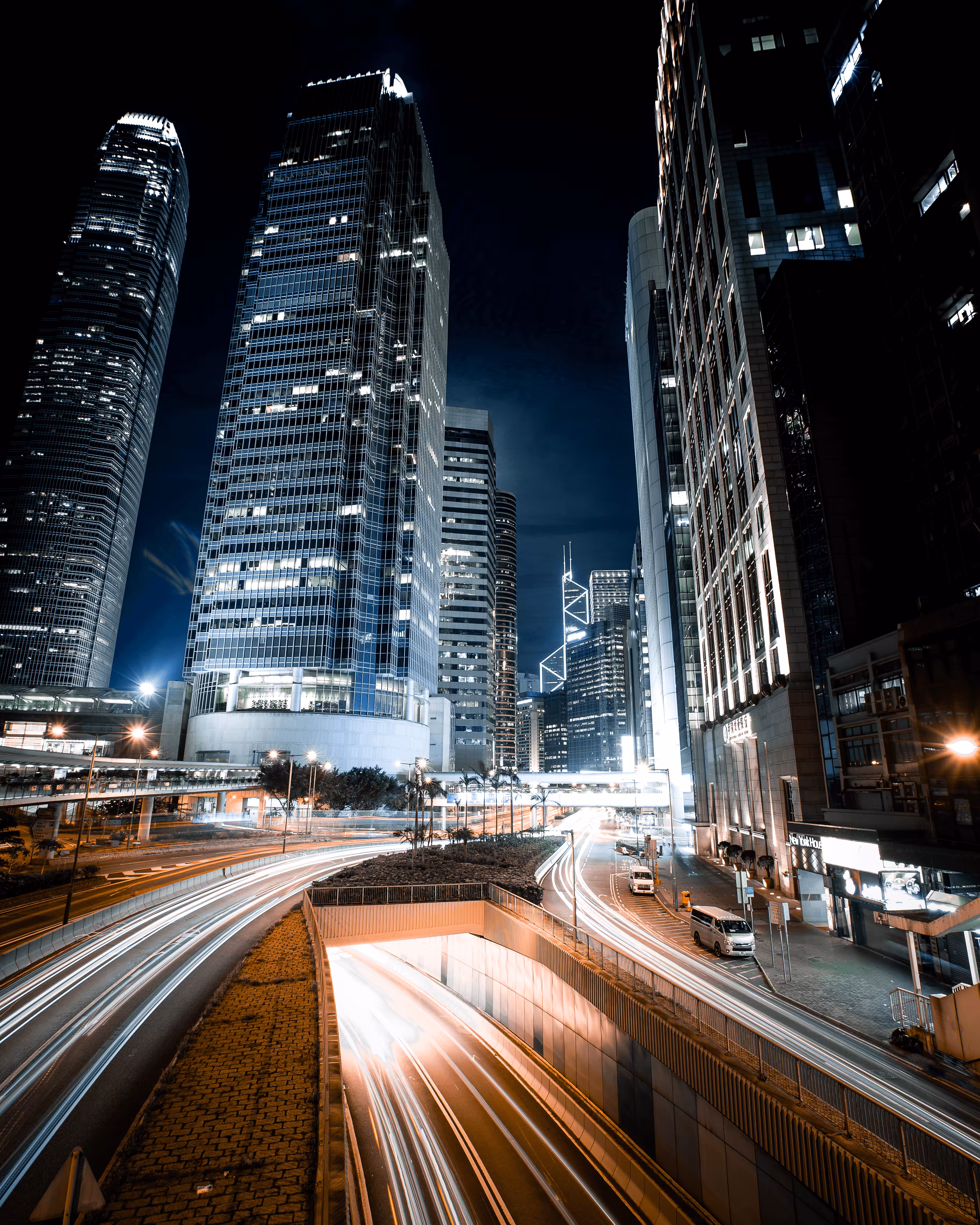 Hong Kong busy streets
