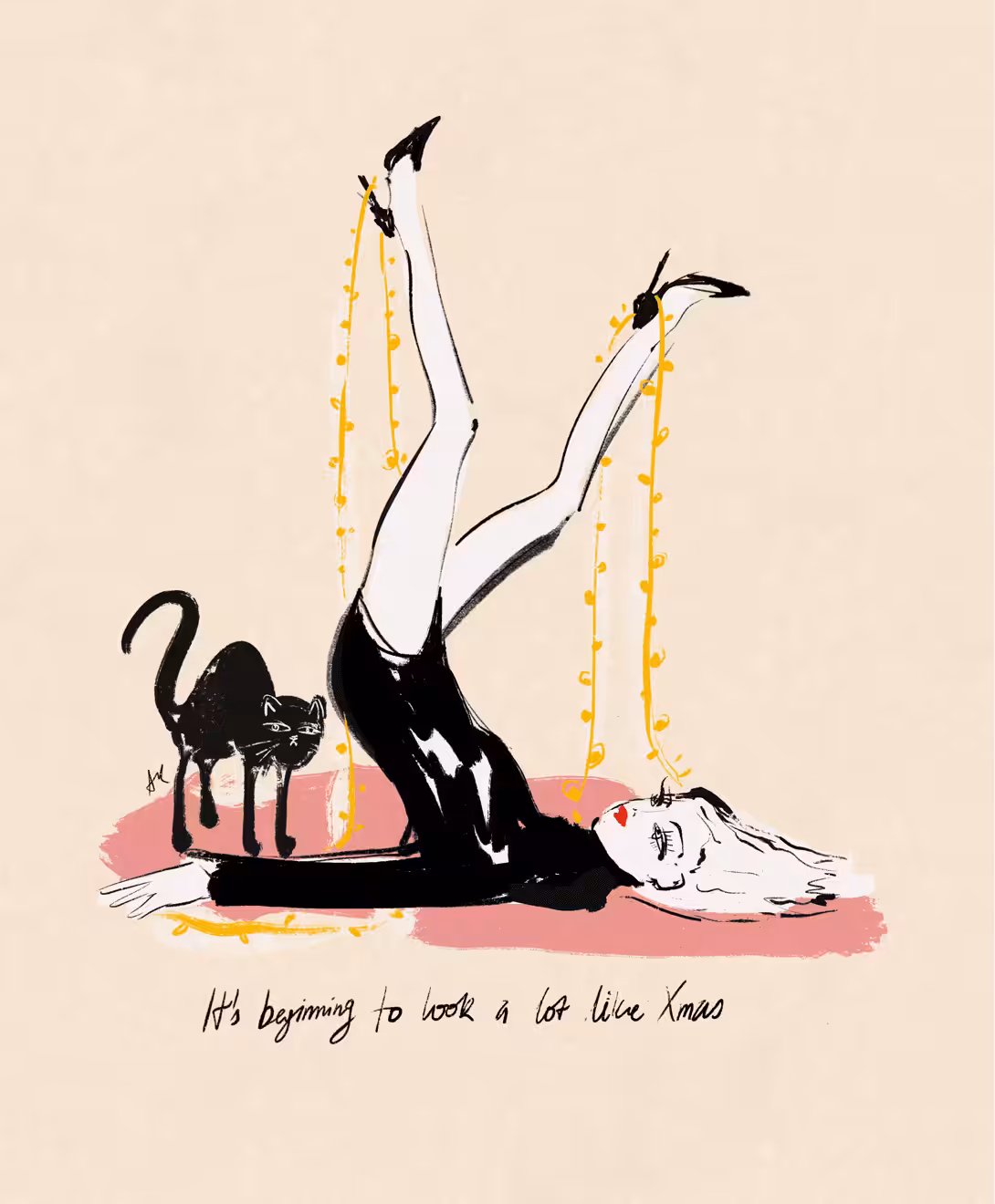Only Naked Art: Lazy Xmas - It's beginning to look a lot like Xmas