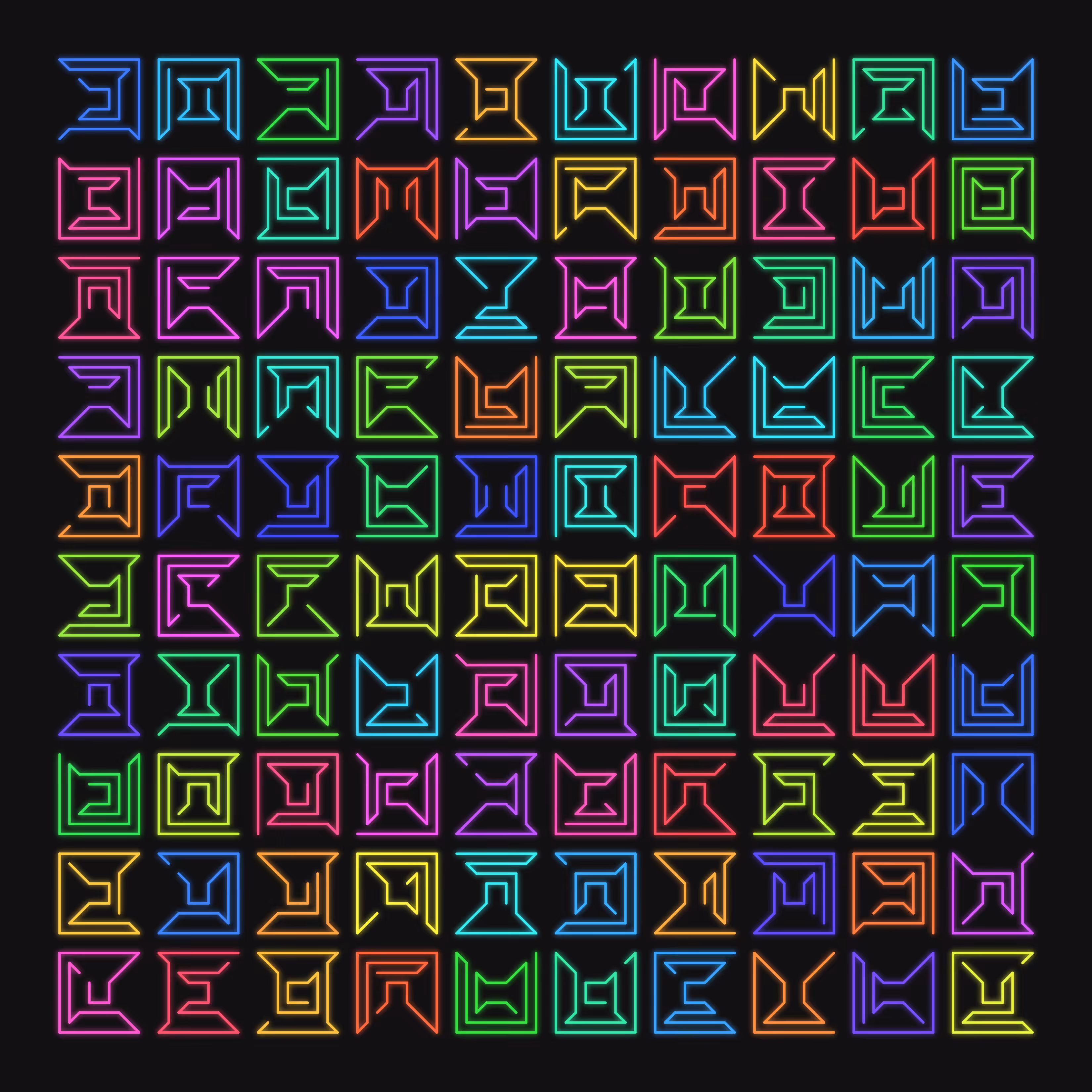 Neon Paths