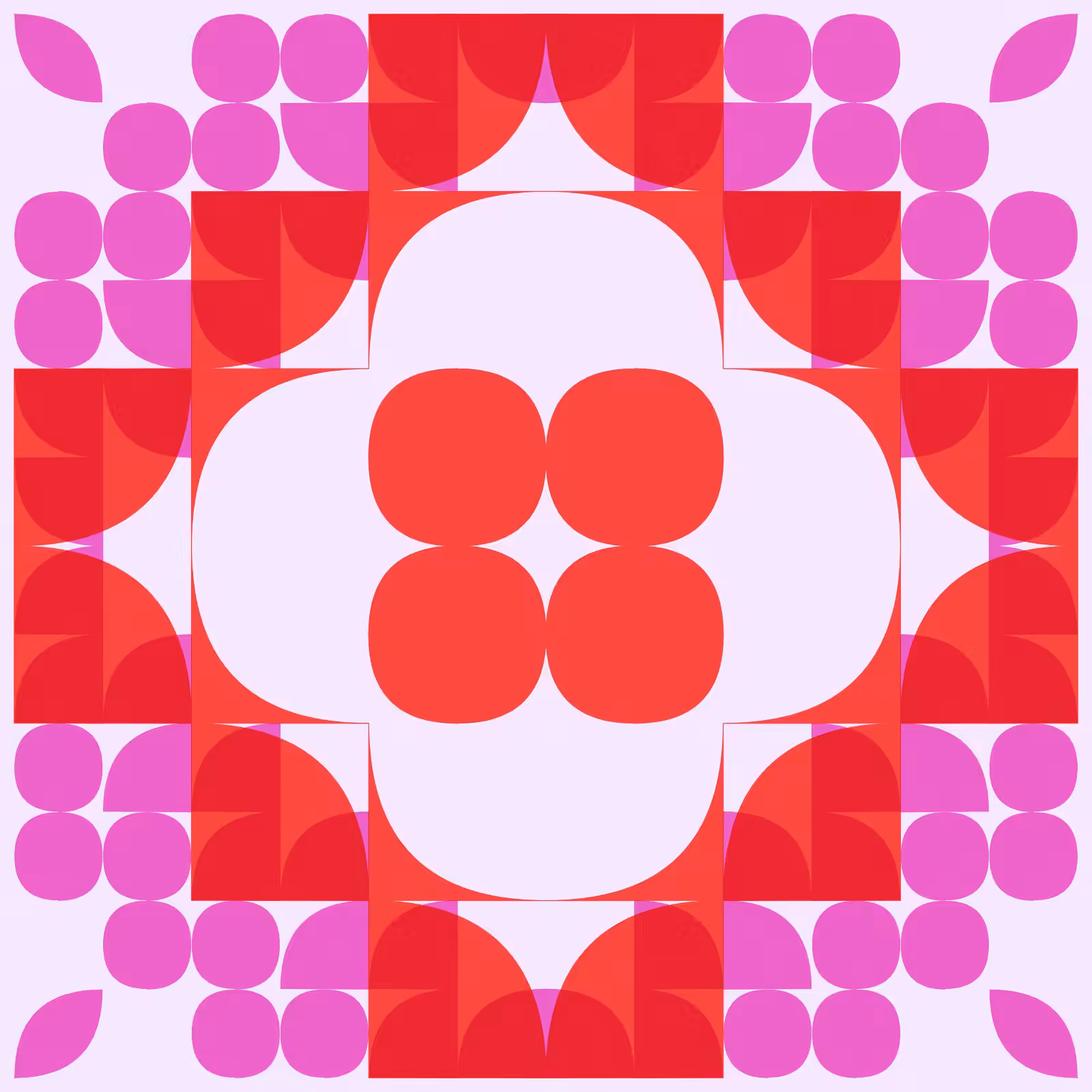 Floral tile #6