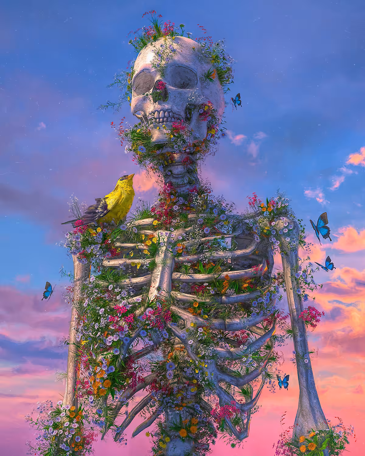 NFT XRAY-Beeple_Alive