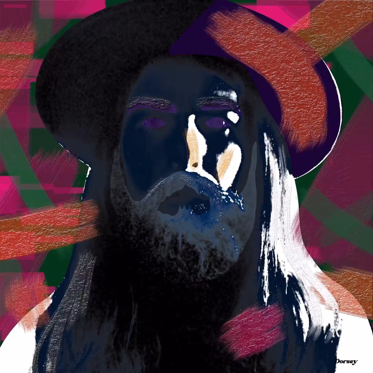 George: Glitch Portrait