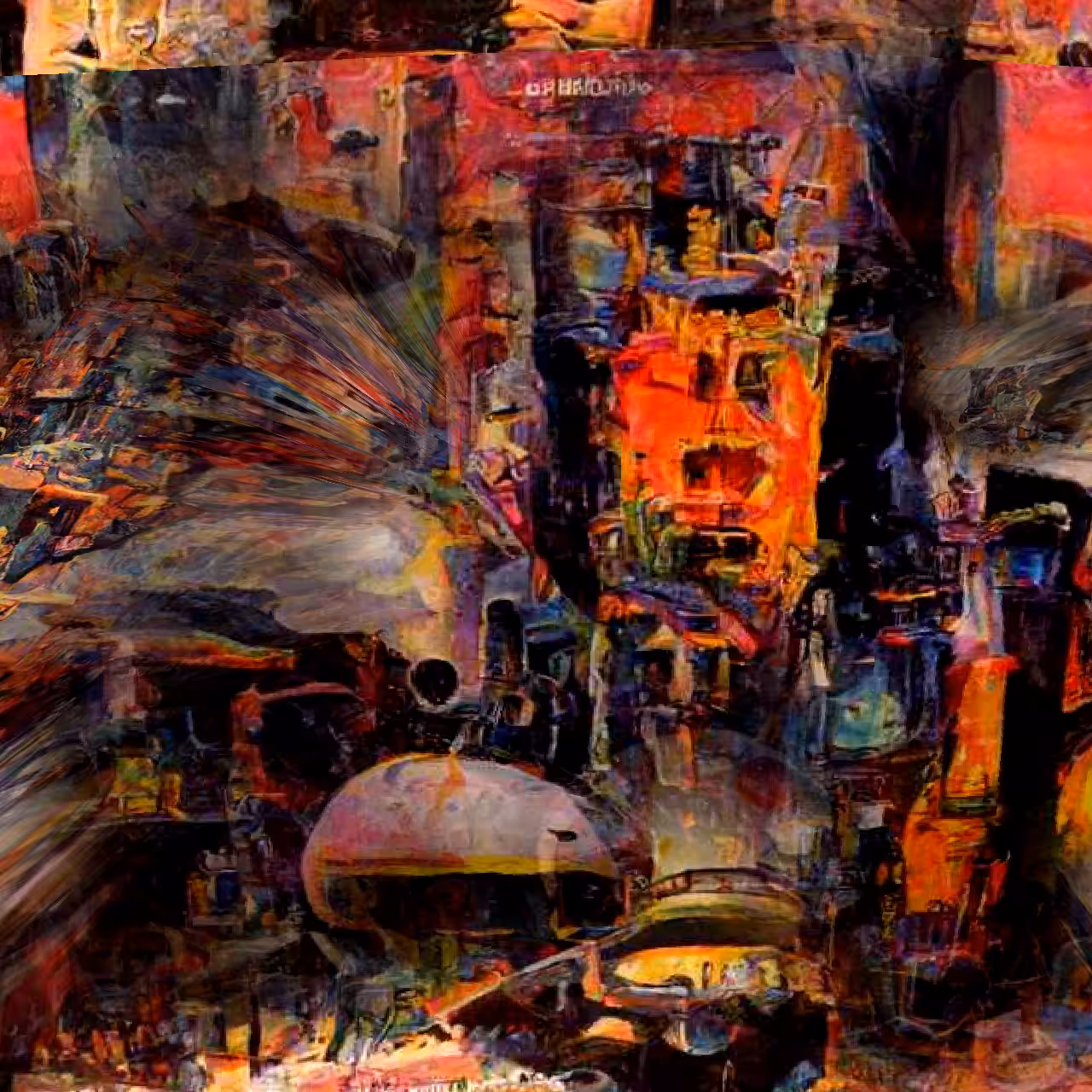 the fabric of time as contemporary ruins #7