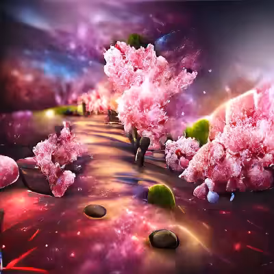 Path of Cherry Blossom