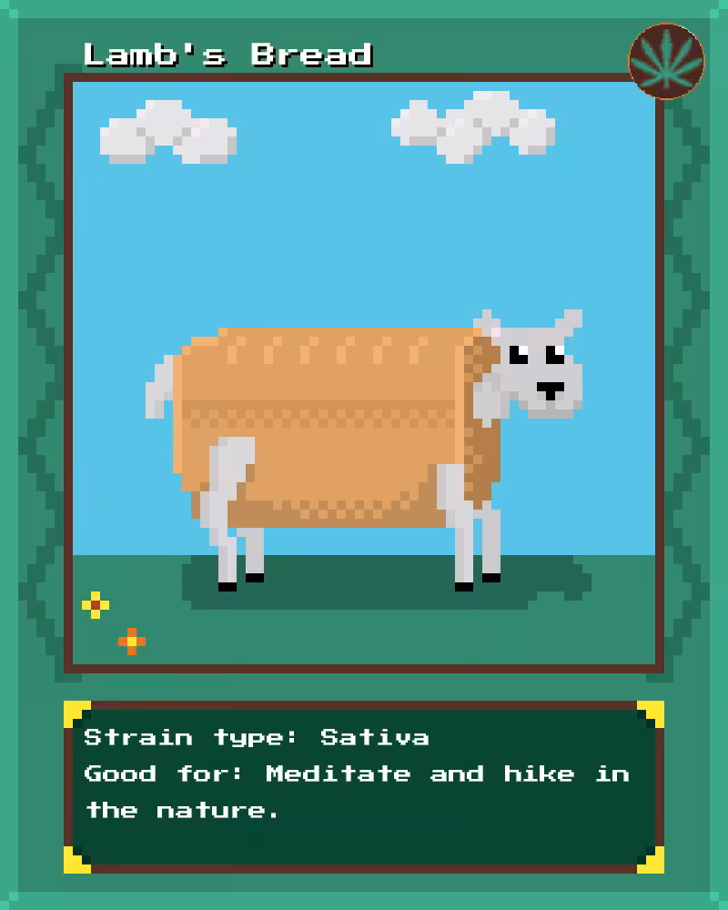 Weed Cards #5 - Lamb's Bread