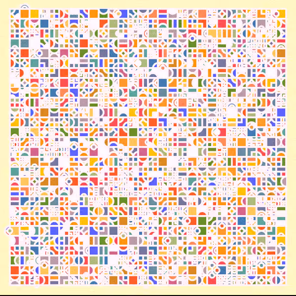 Mosaic Blocks #12