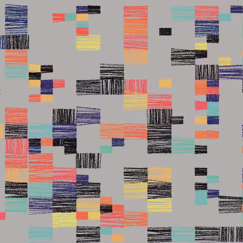 Composition #3 Patchwork Quilt #118