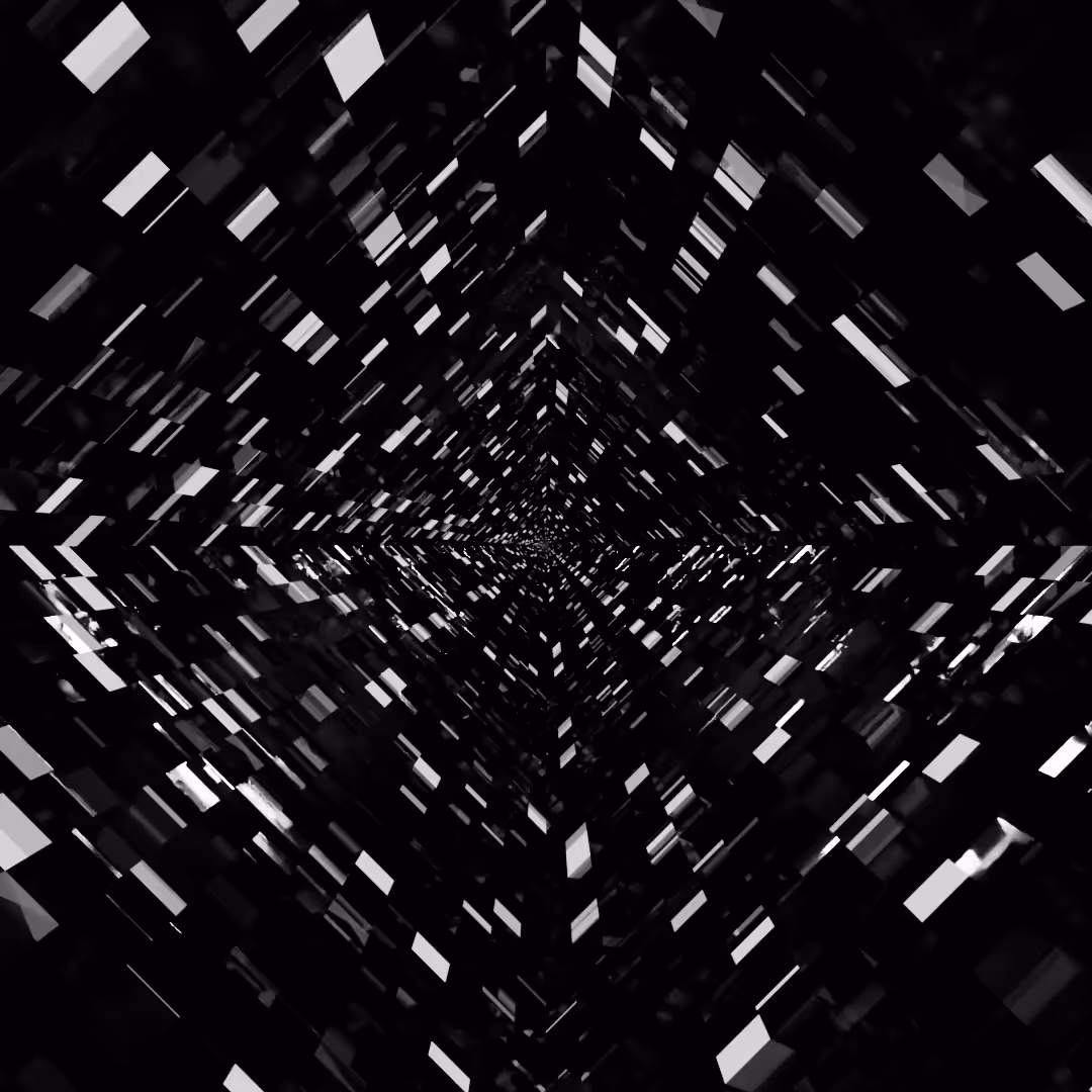 Infinite 3d generative tunnel