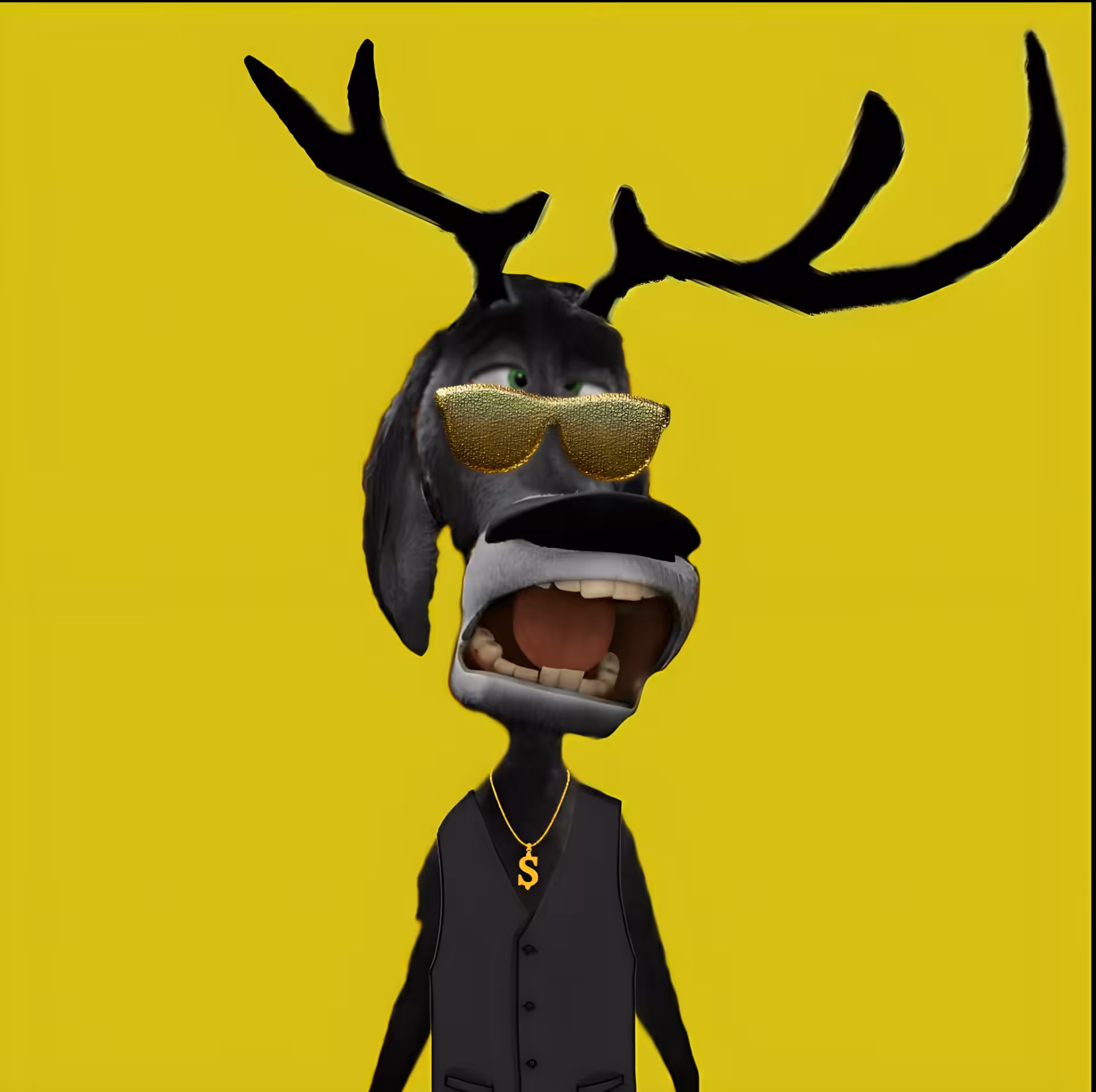 Flying deers: #5 deers 