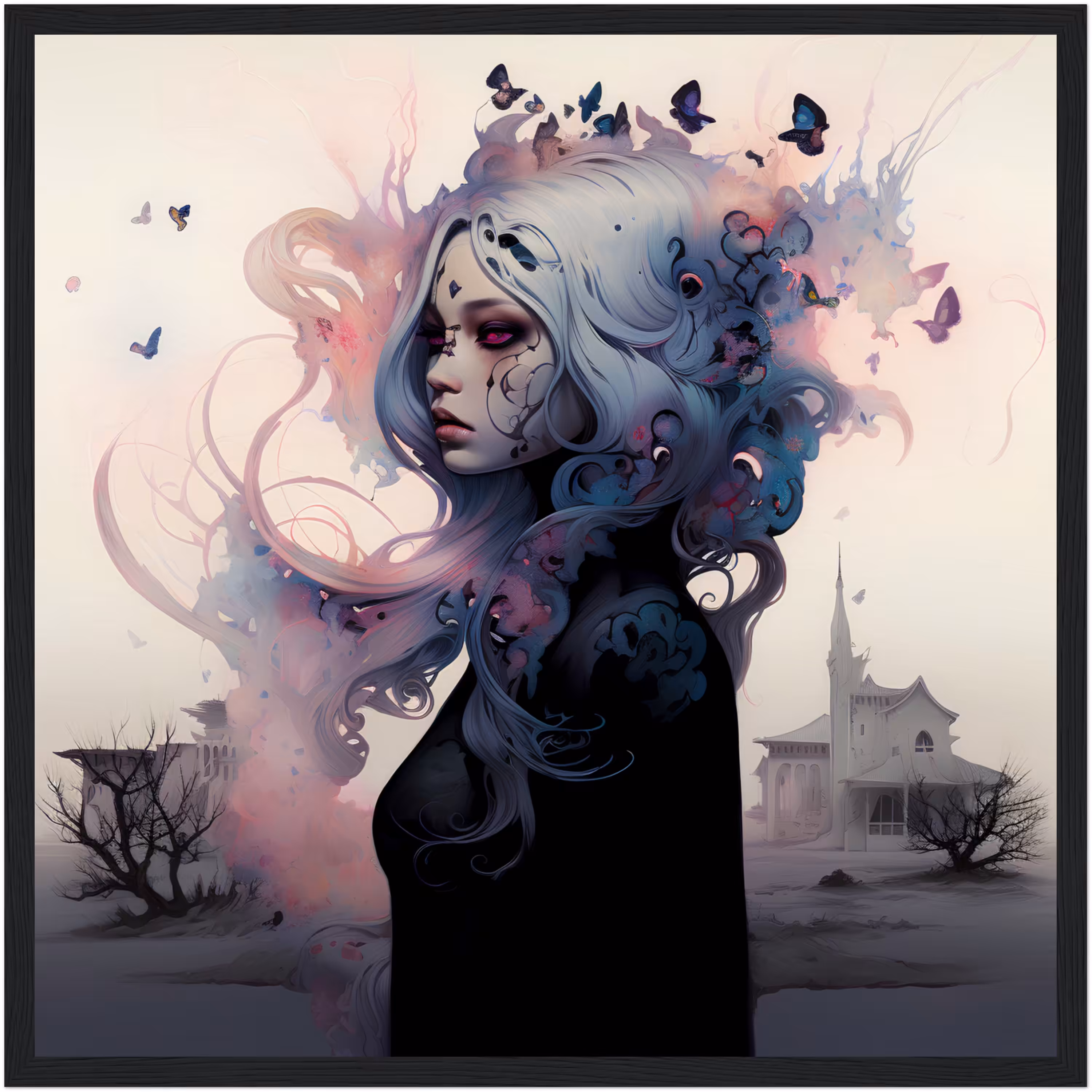NFT + Framed Print - Dystopia #1