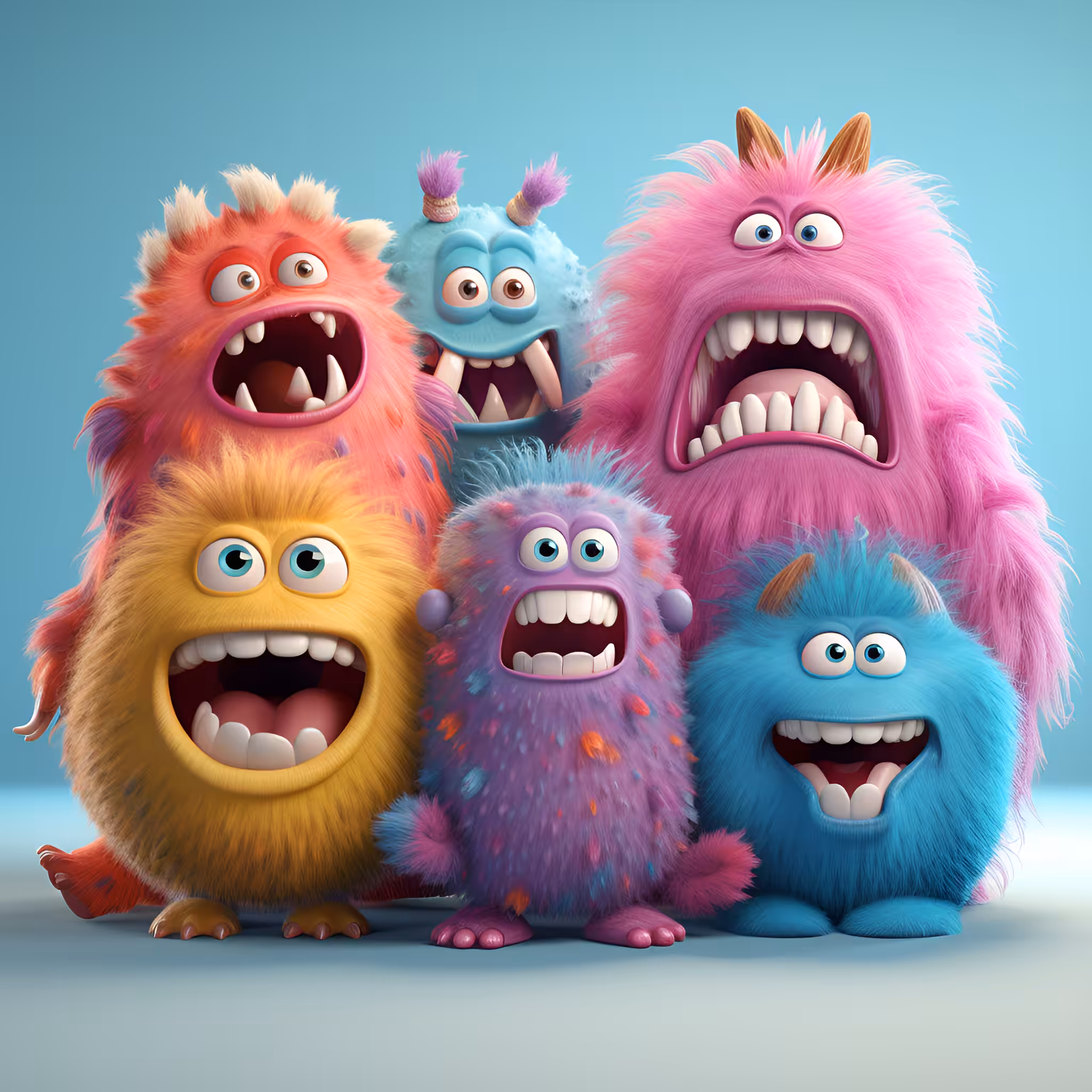 Funny Monsters #413