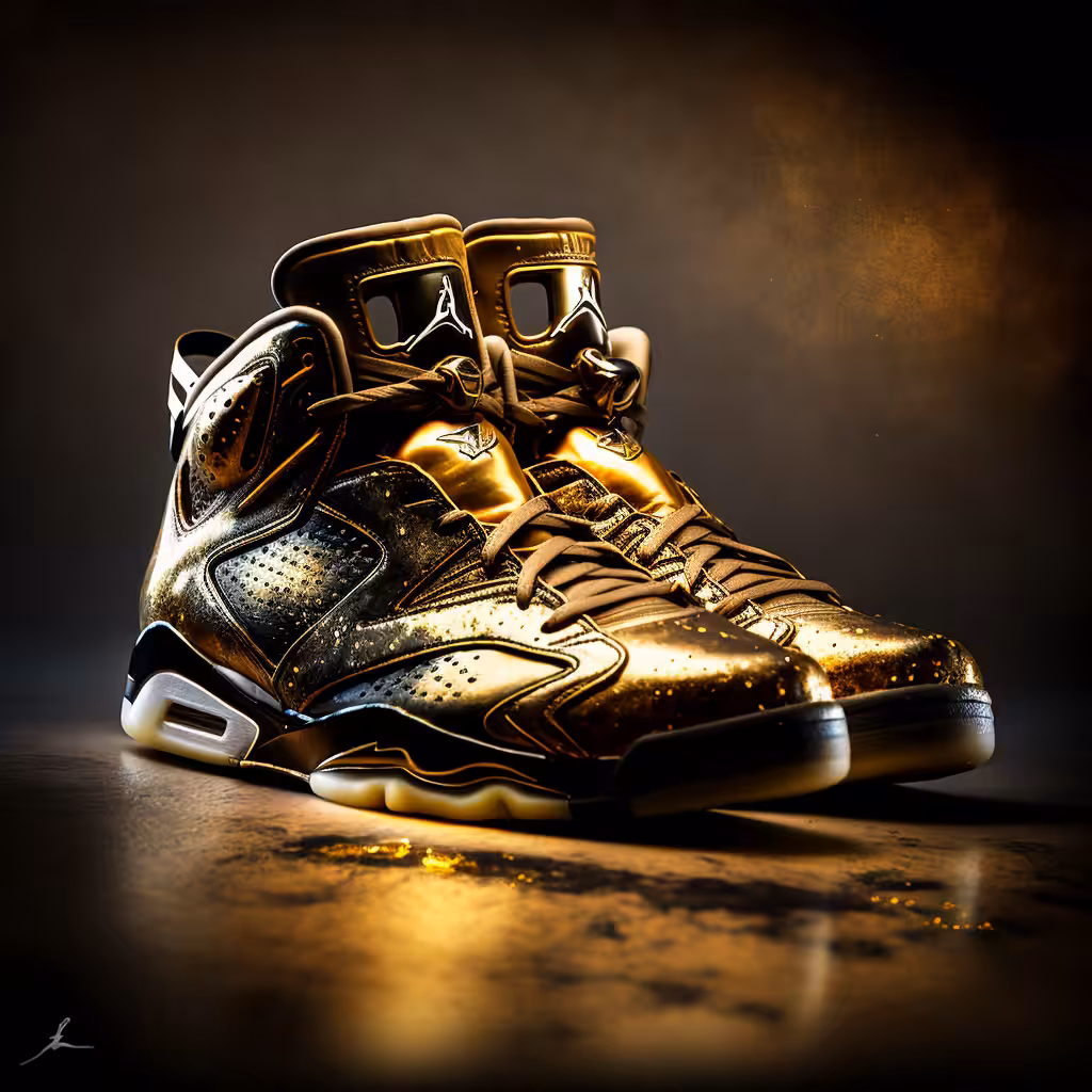 GOLDEN JORDANS 
