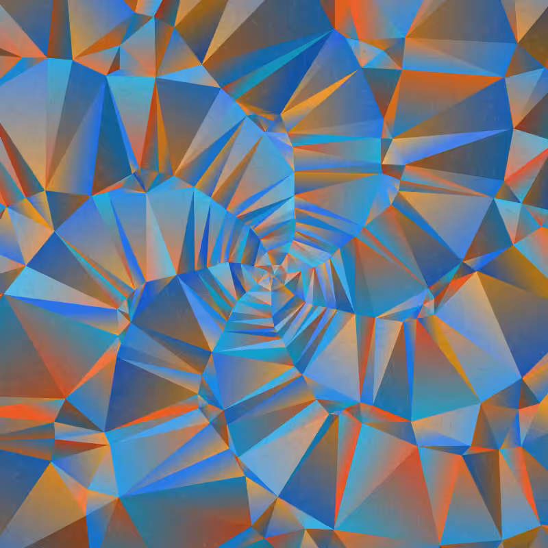 Delaunay Spiral #17
