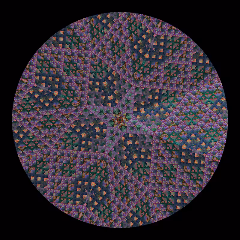 Binary kaleidoscope #122