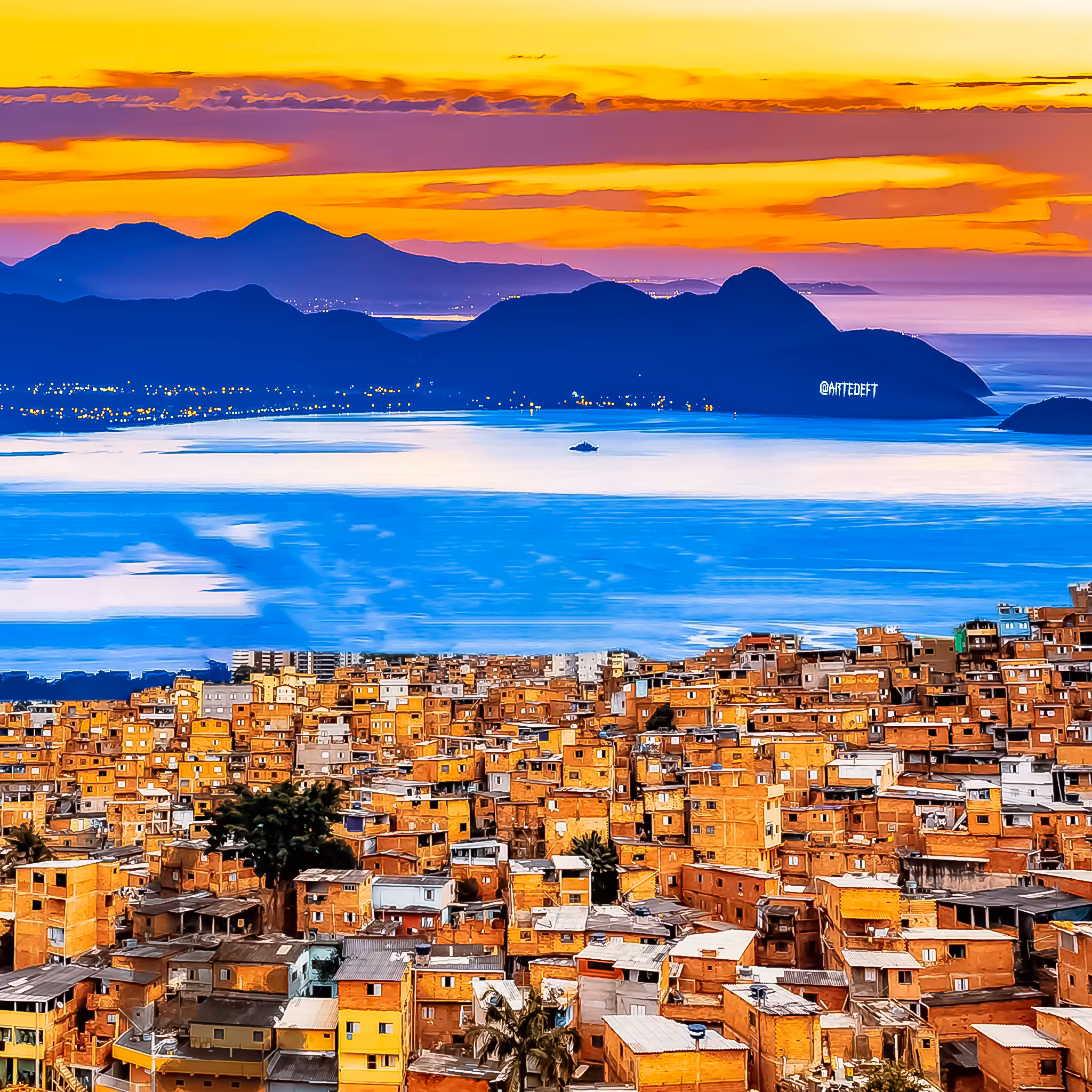 Paisagens  do mar