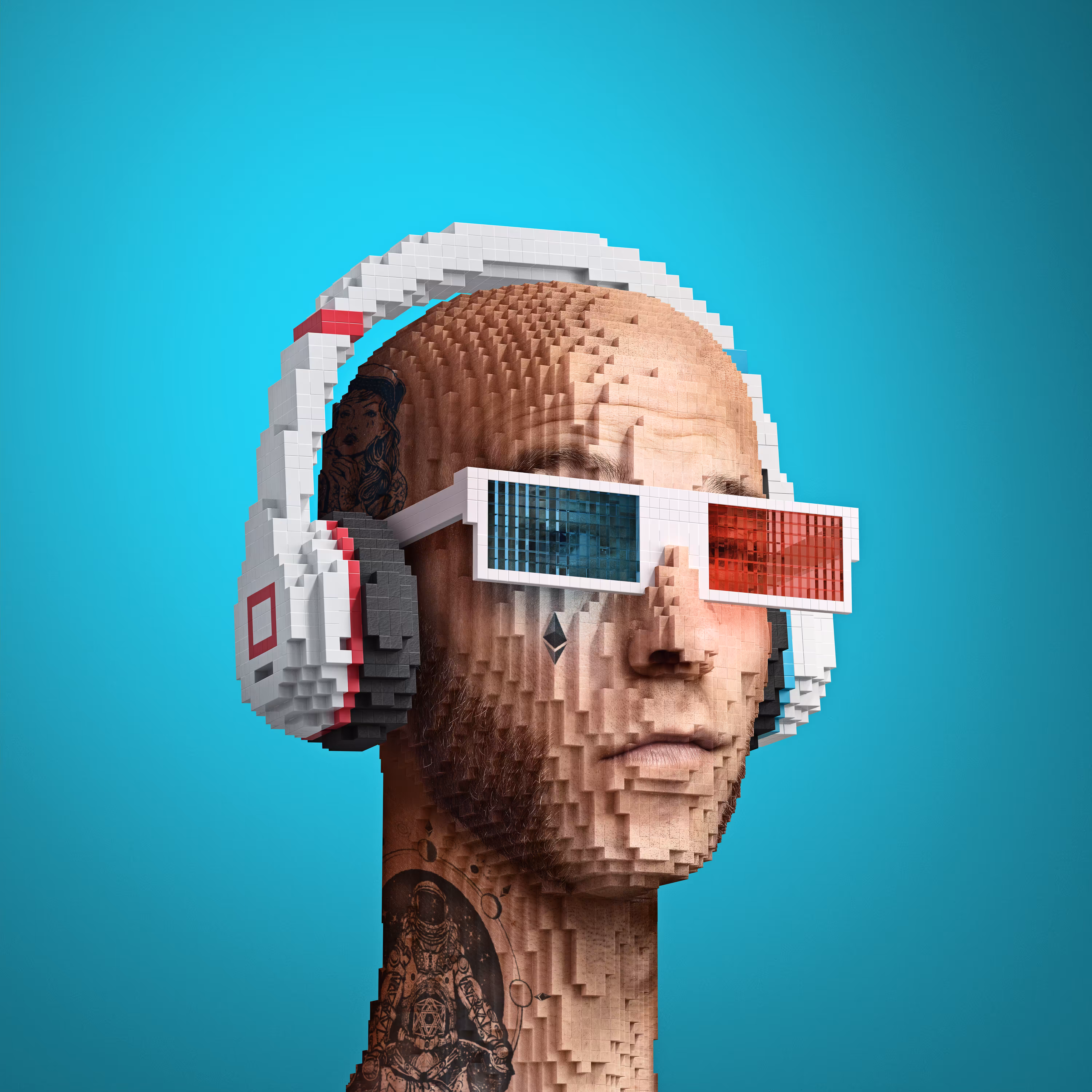 Block Head Punk 082
