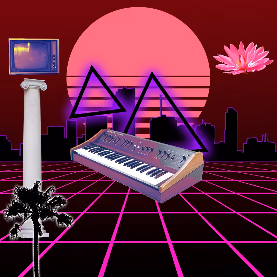 S Y N T H W A V E Nightlife Generator #57