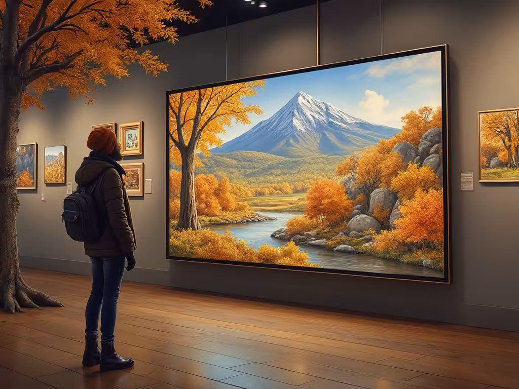 Digital Art Experience and Immersion, Solo in the Fall
