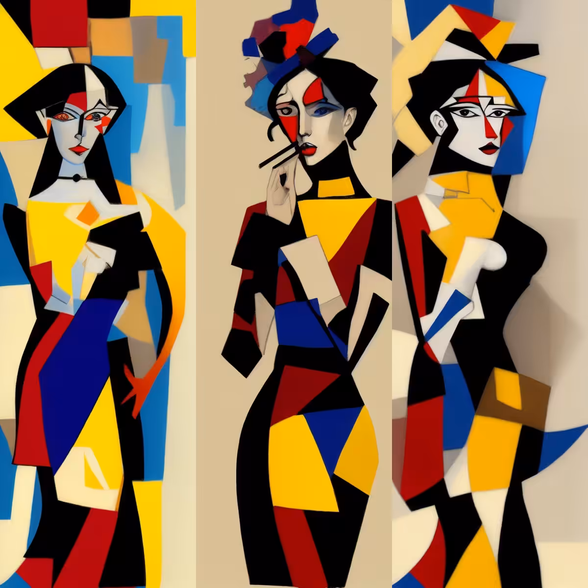 Cubism Girls #1