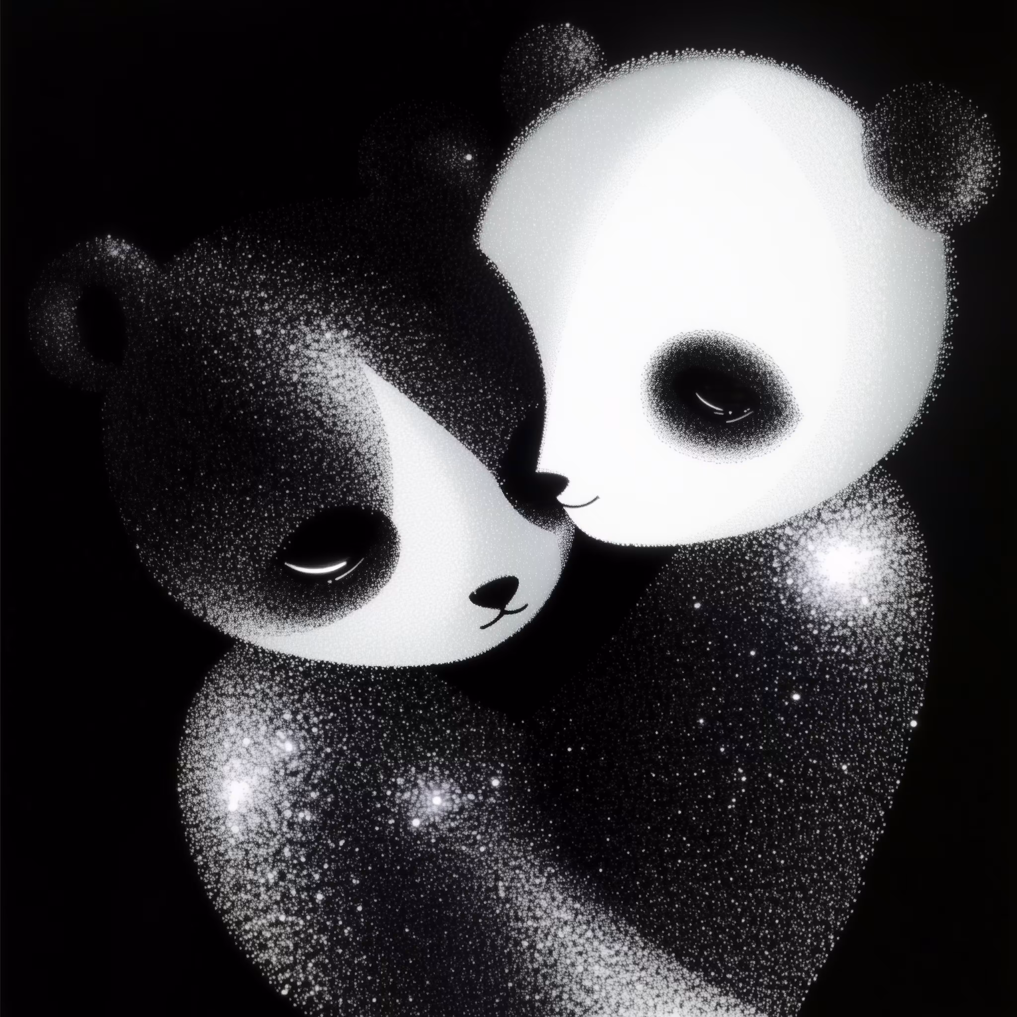 Nebula of Black and White